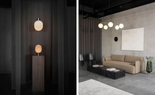 Atmospheric lighting provides an inviting and welcoming space for customers to relax