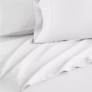 Beautyrest Liquid Cotton Sheet Set on a bed.