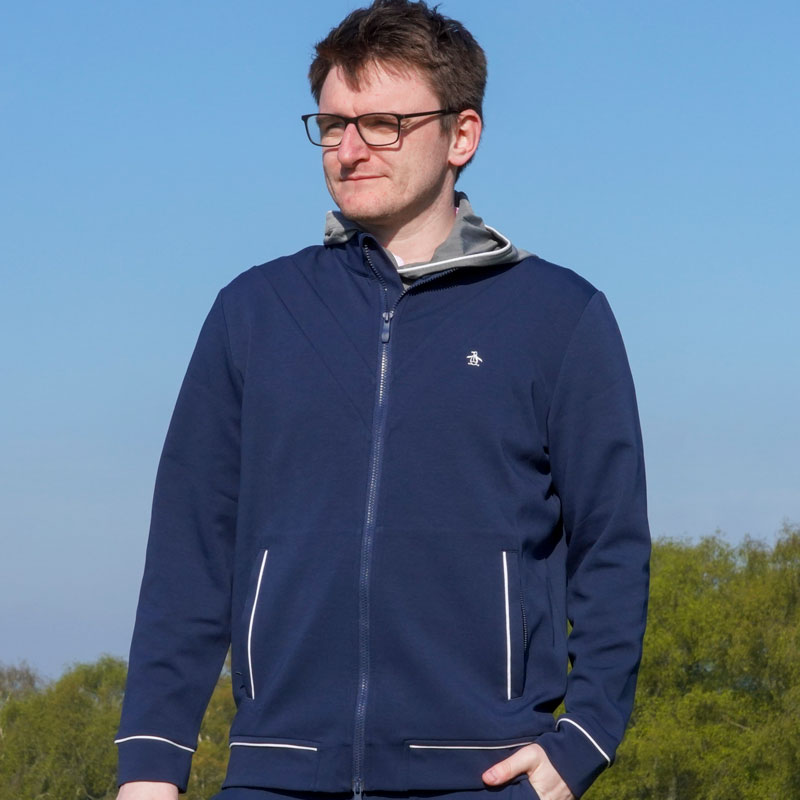 Original Penguin Heritage Knit Track Jacket