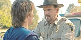 Jim Hopper (David Harbour) before the change in appearance