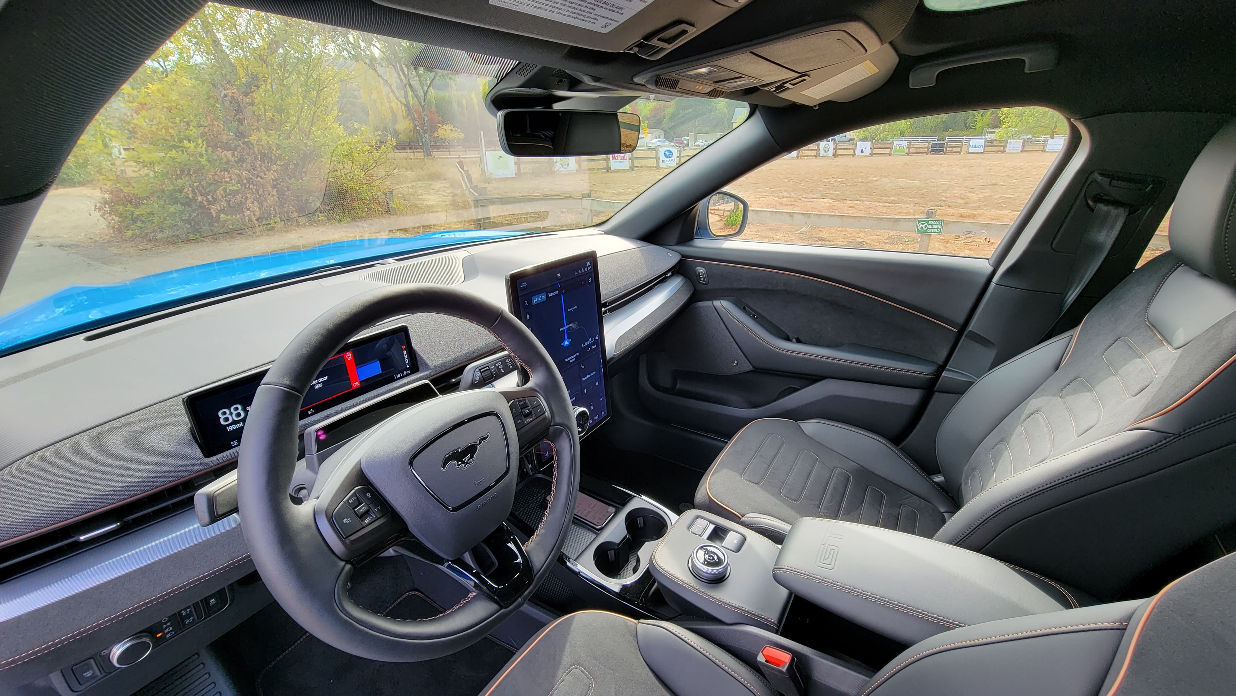 Mustang Mach-E GT interior