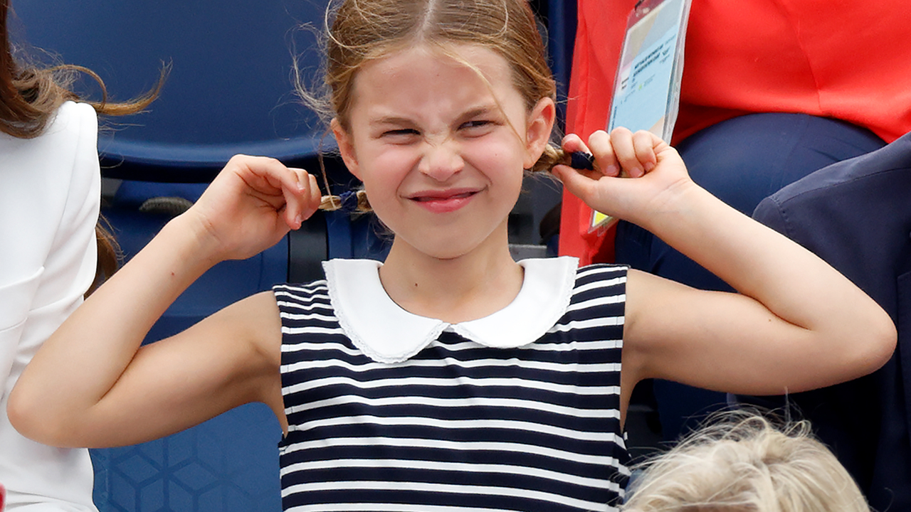 Princess Charlotte of Cambridge attends the England v India Women&#039;s hockey match during the 2022 Commonwealth Games at the University of Birmingham Hockey &amp; Squash Centre on August 2, 2022 in Birmingham, England.