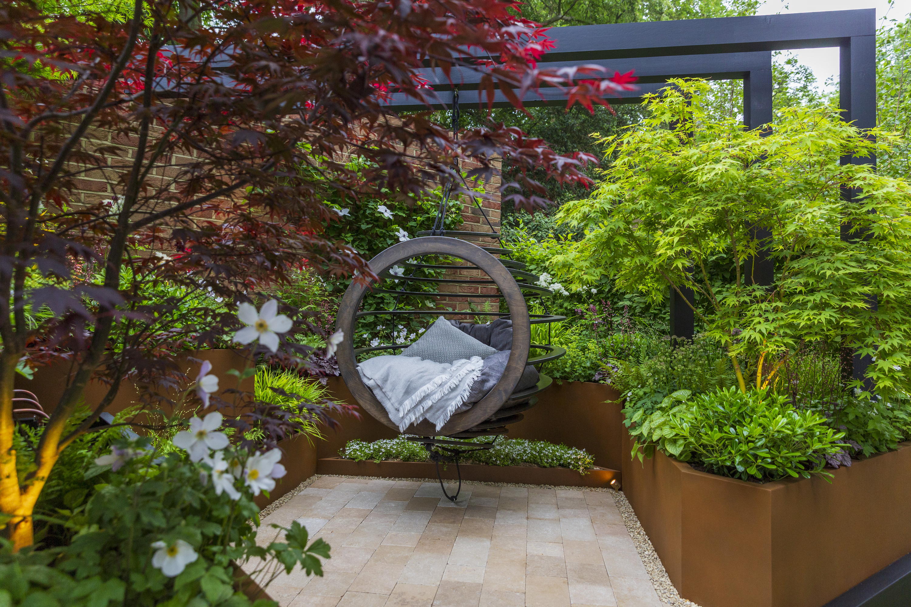 Room to Breathe Hospital Garden for the TSA — Container gardens at RHS Chelsea Flower Show 2025