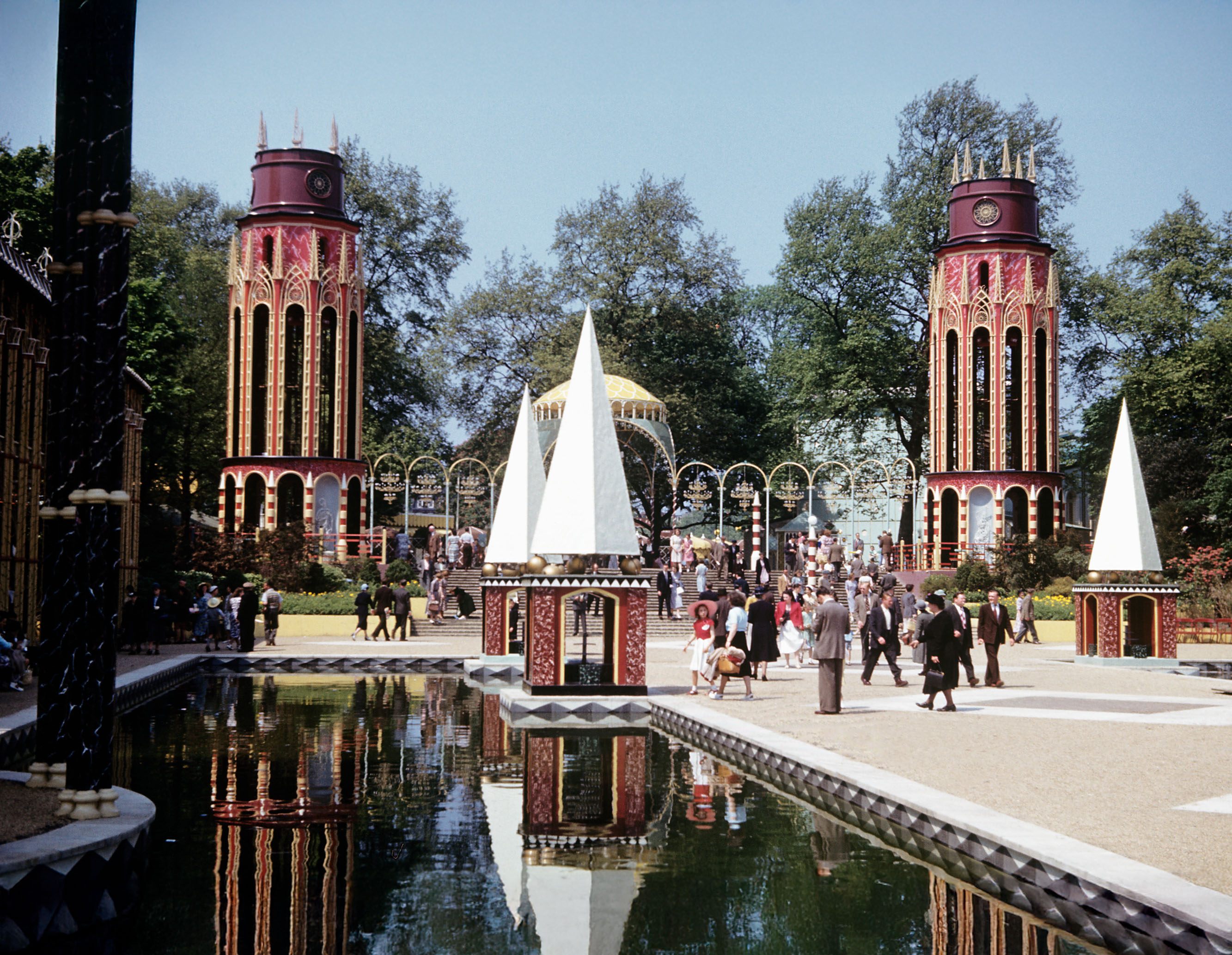 Festival of Britain gardens in 1951 