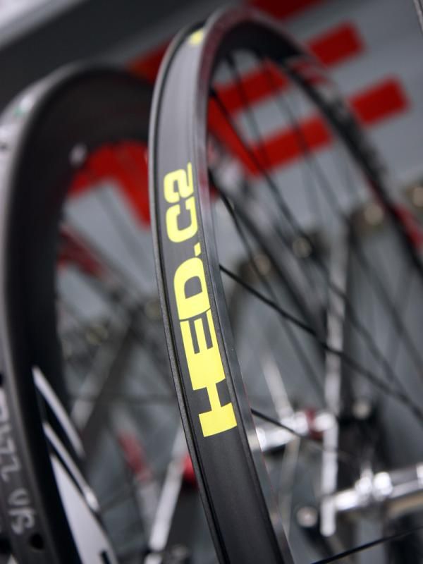 HED was on hand at NAHBS this year touting its wide-profile C2 family of wheels. Based on what we've seen from other companies, the idea is catching on.