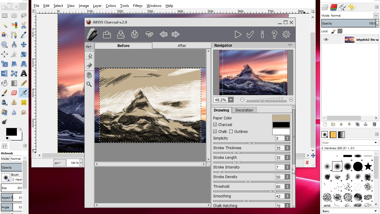 how to use photoshop plugins in irfanview