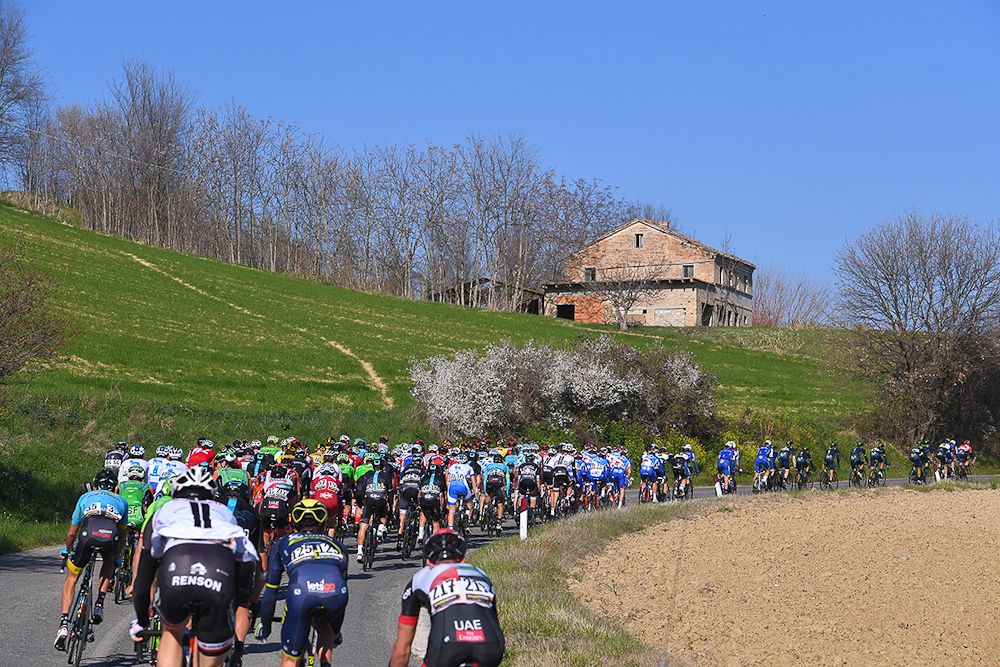 Scenery along the route of stage 6 at Tirreno-Adriatico