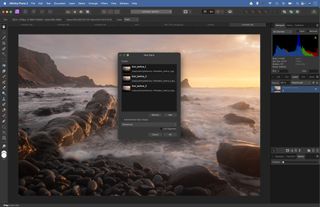 Get the long exposure look in Affinity Photo with multiple exposures