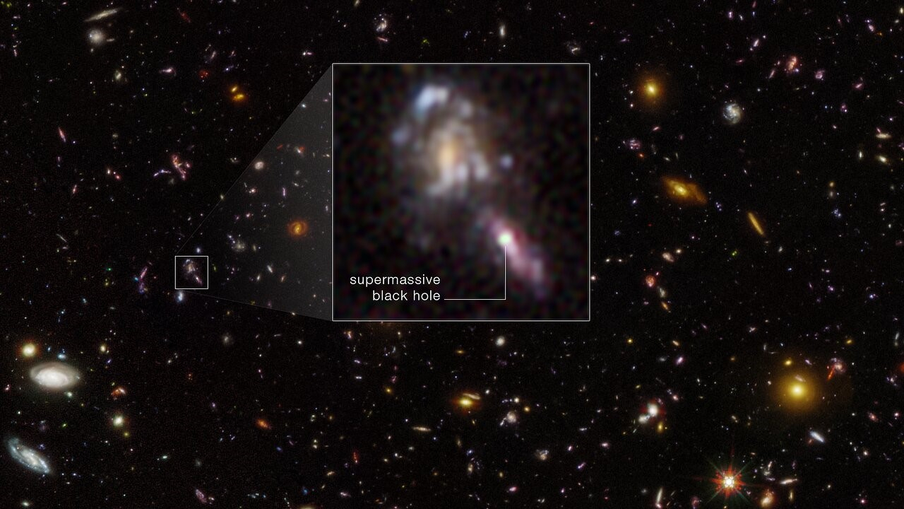 Hubble Area Telescope suggests our historic universe was once unusually crowded with supermassive black holes