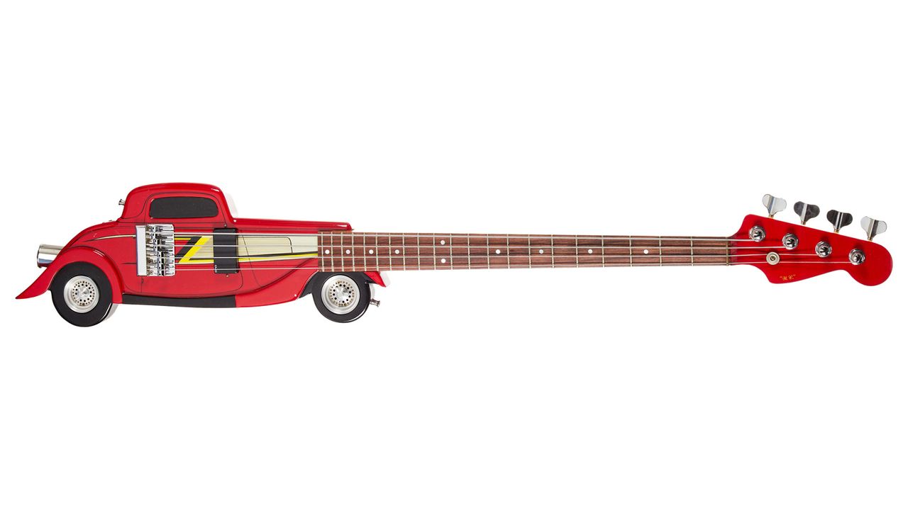 Dusty Hill Wayne Charvel Eliminator Hot Rod car bass