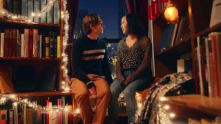 Midori Francis and Austin Abrams in Dash and Lily