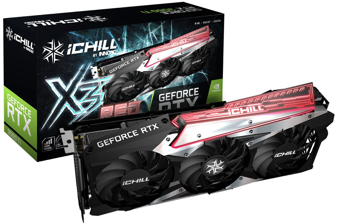 Inno3d GeForce RTX 3060 Ti iChill 3X Red