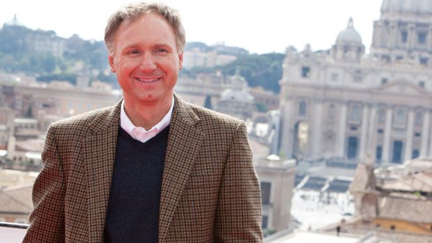 ROME - MAY 03: Writer Dan Brown attends the Rome photocall of &amp;#039;Angels &amp;amp; Demons&amp;#039; at St Angel Castle on May 3, 2009 in Rome, Italy.(Photo by Elisabetta Villa/Getty Images)