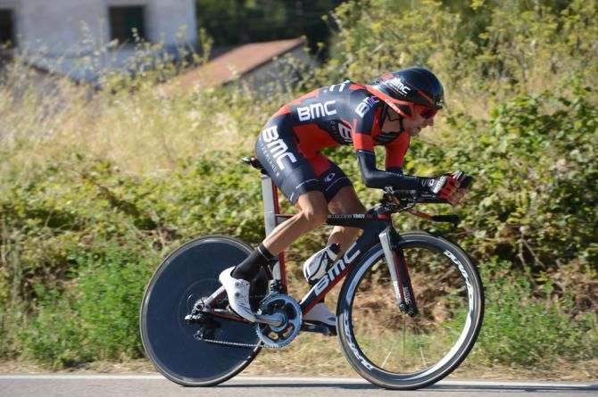 Italian road champion Ivan Santaromita (BMC)