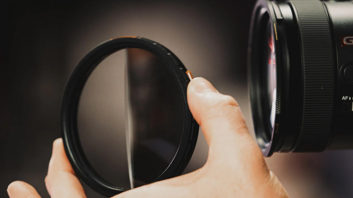 The PolarPro Split 50 is a split diopter filter that magnifies half the frame