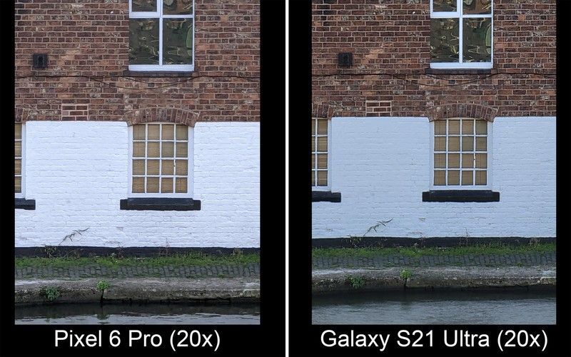 Pixel 6 Pro Vs Galaxy S21 Ultra Zoom 20x