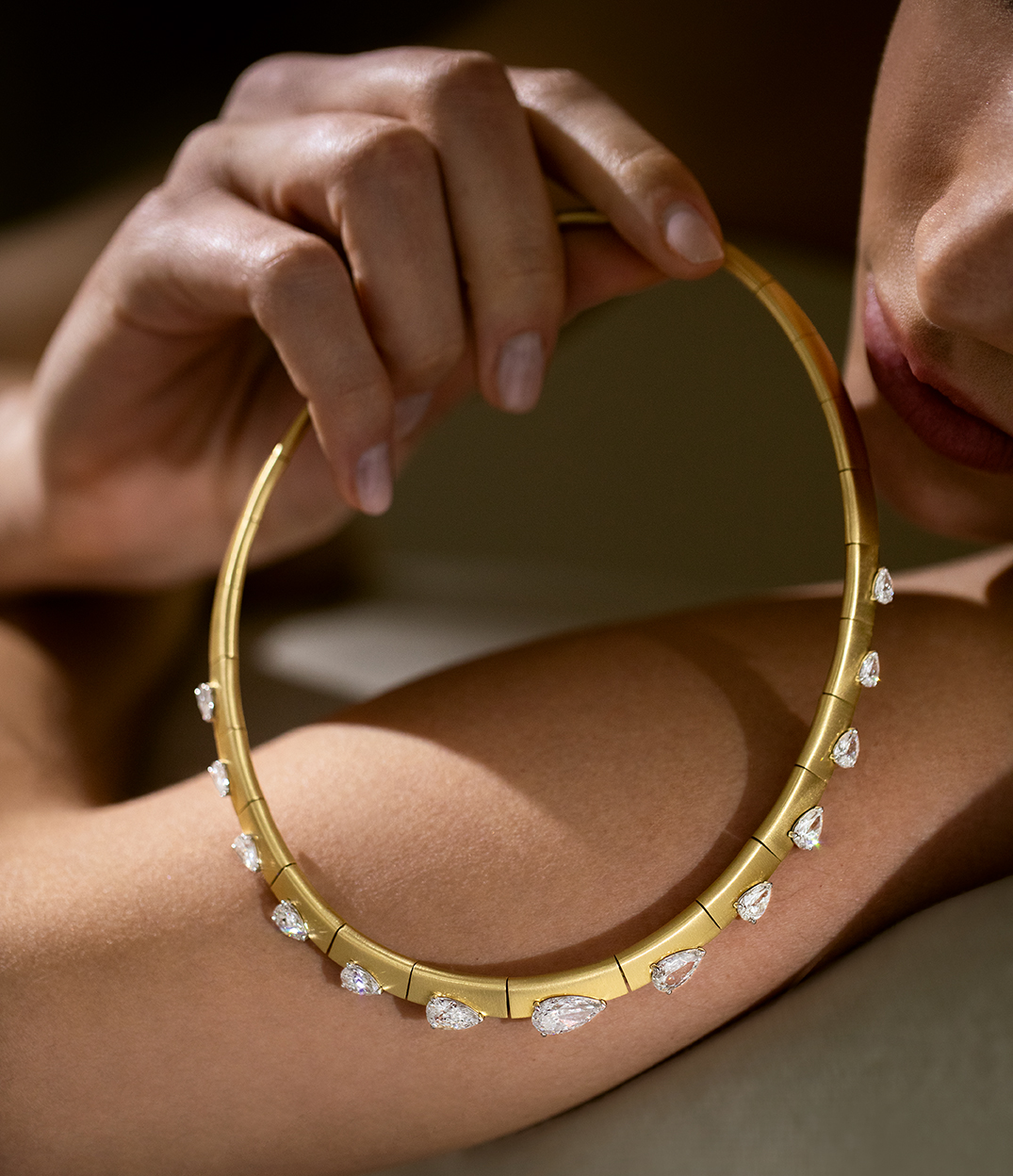 woman wearing jewellery