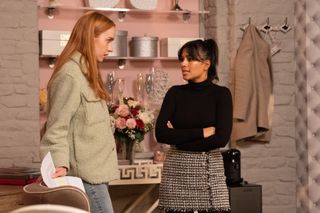 Emmerdale spoilers, Chloe Harris, Priya Kotecha