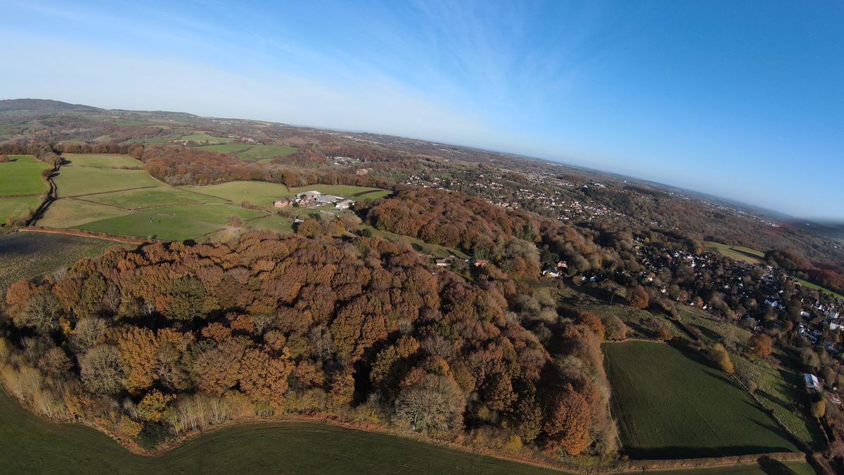 Sample image from DJI FPV drone