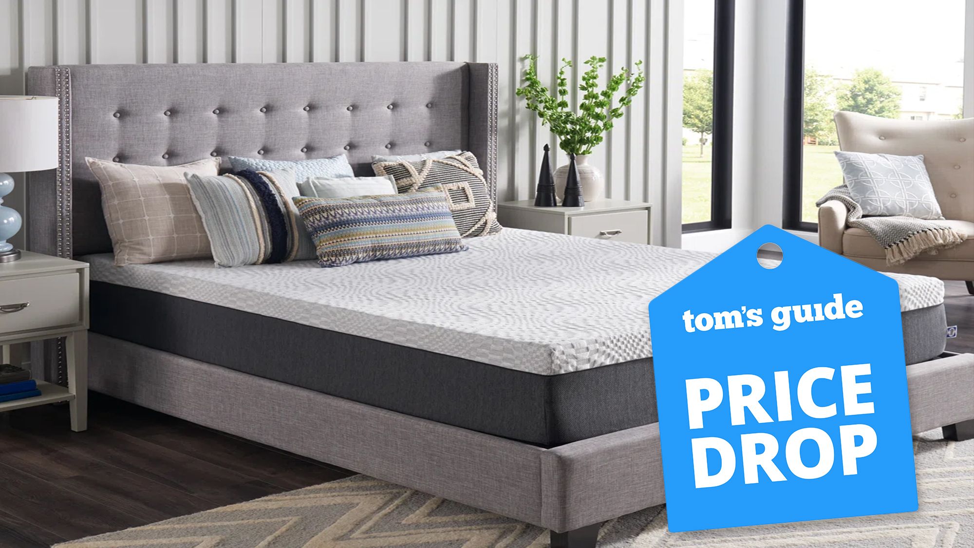 Wayfair is selling a $1,199 queen Sealy side sleeper cooling mattress for $399