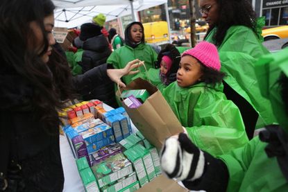 Girl scouts condemned by St. Louis bishop. 