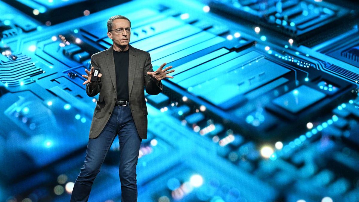 Intel&#039;s Pat Gelsinger at Intel Vision 2024