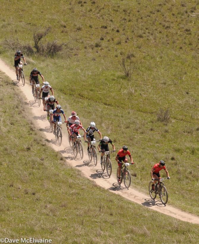 Christoph Sauser (Specialized) was strong on the climbs