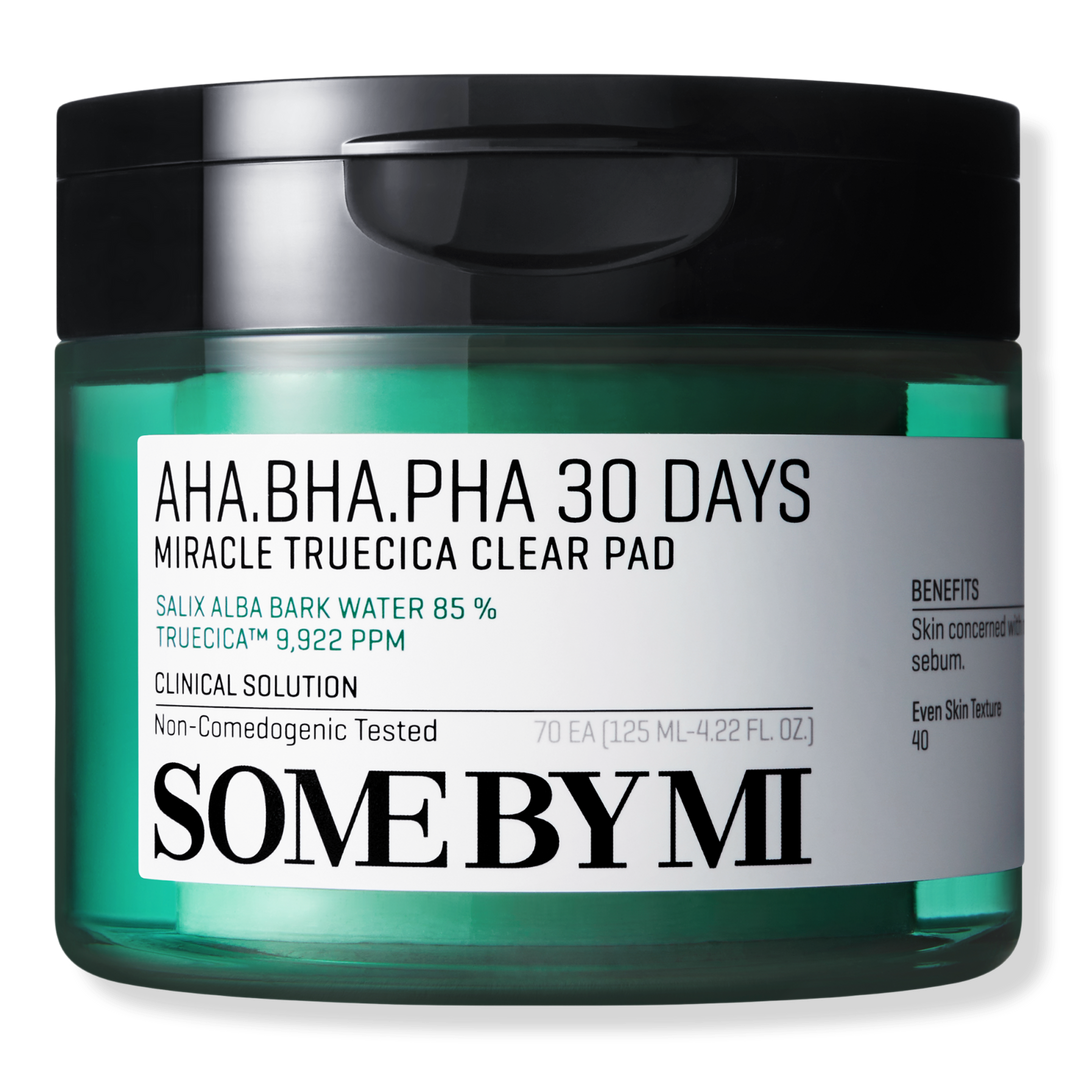 Some By Mi, AHA BHA PHA 30 Day Miracle True Cica Clear Pad