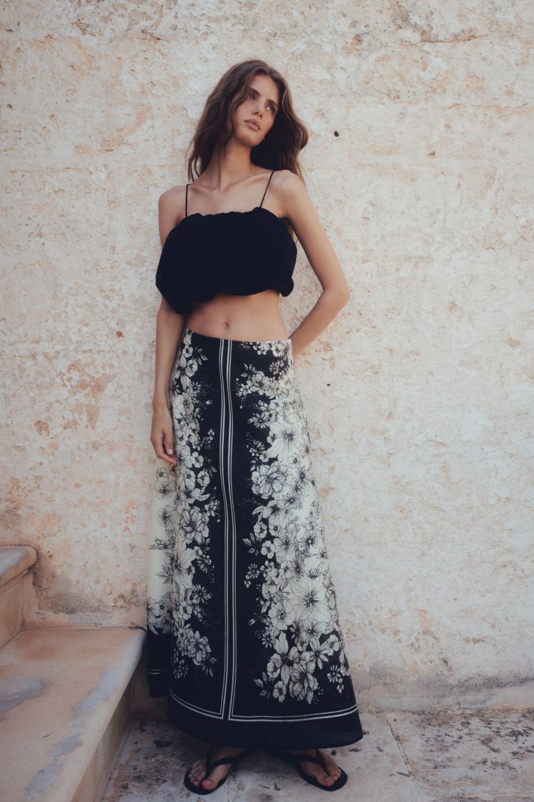 Voluminous Maxi Skirt