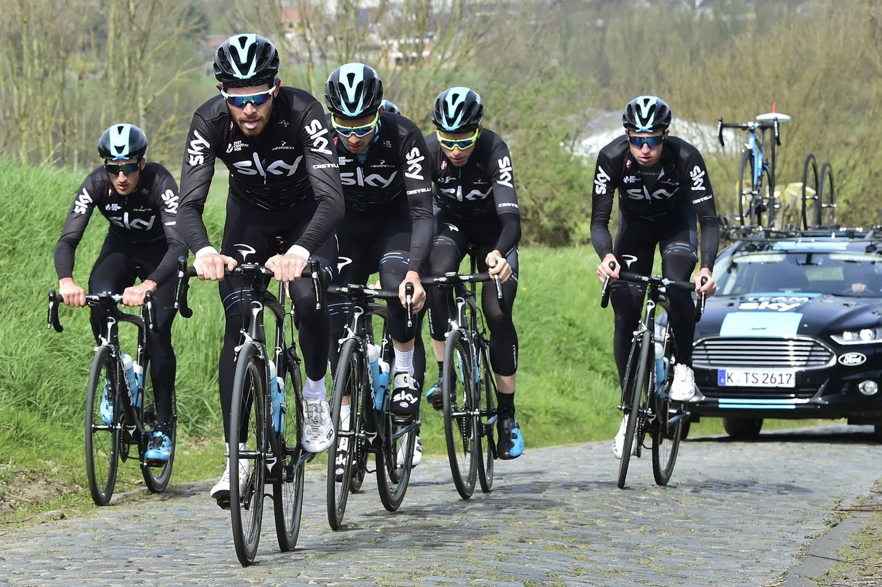 Sky recons the Flanders route