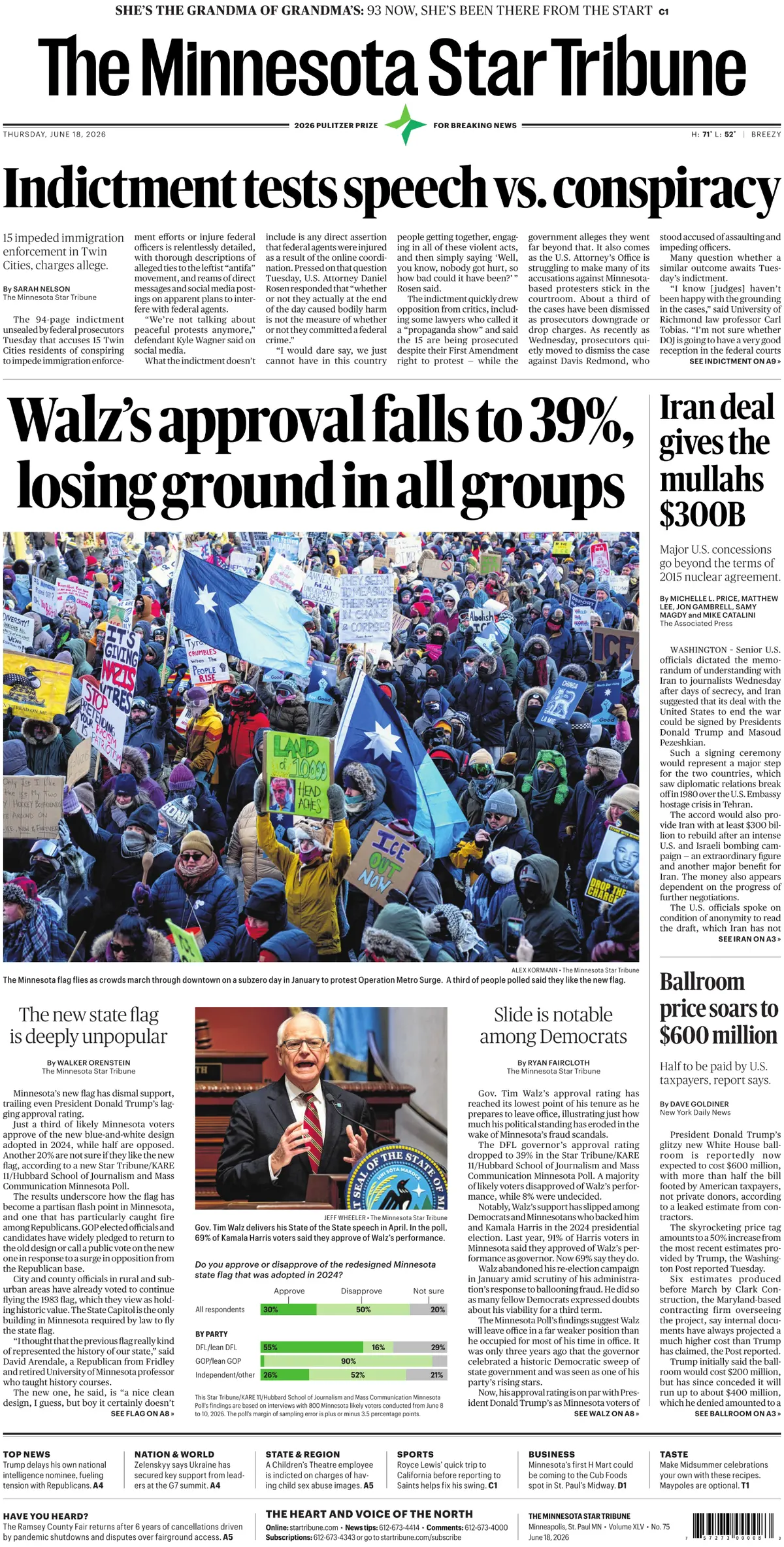 The Minnesota Star Tribune
