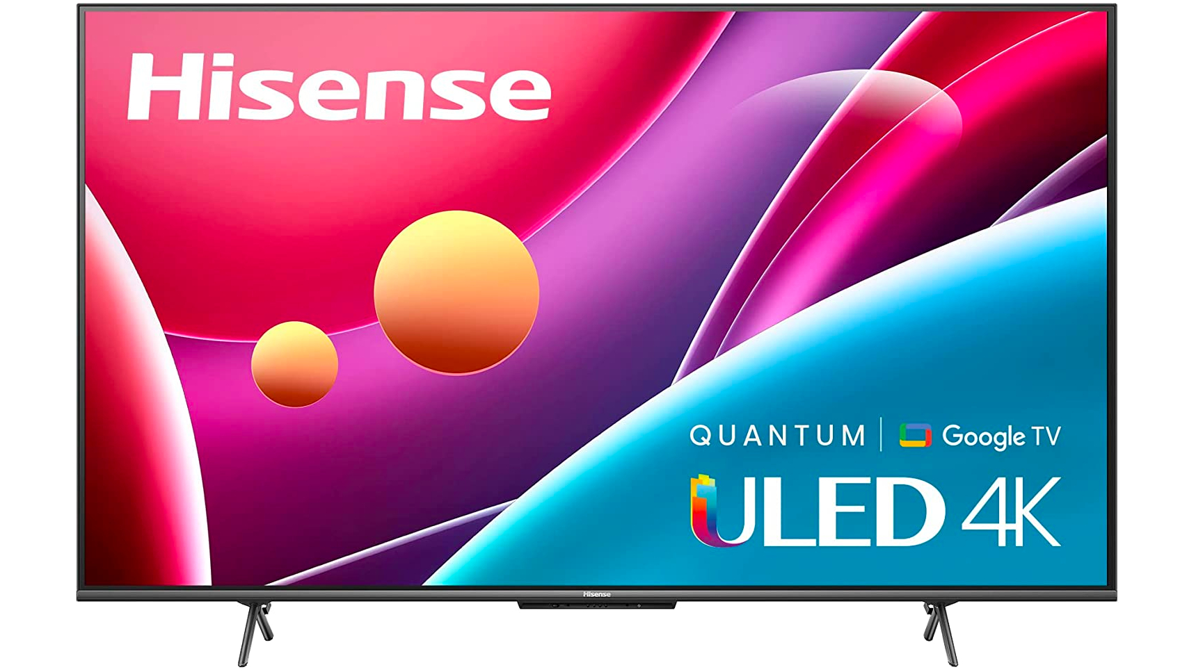 Hisense U6H TV on белый фон