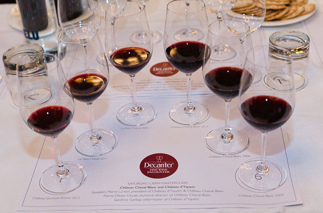 Cheval Blanc wines, DFWE 2015