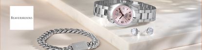 Beaverbrooks watch, bracelet and earrings