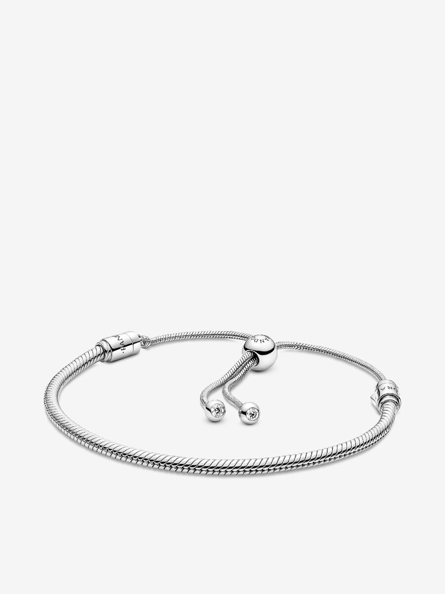 Pandora Moments Snake Chain Slider Bracelet