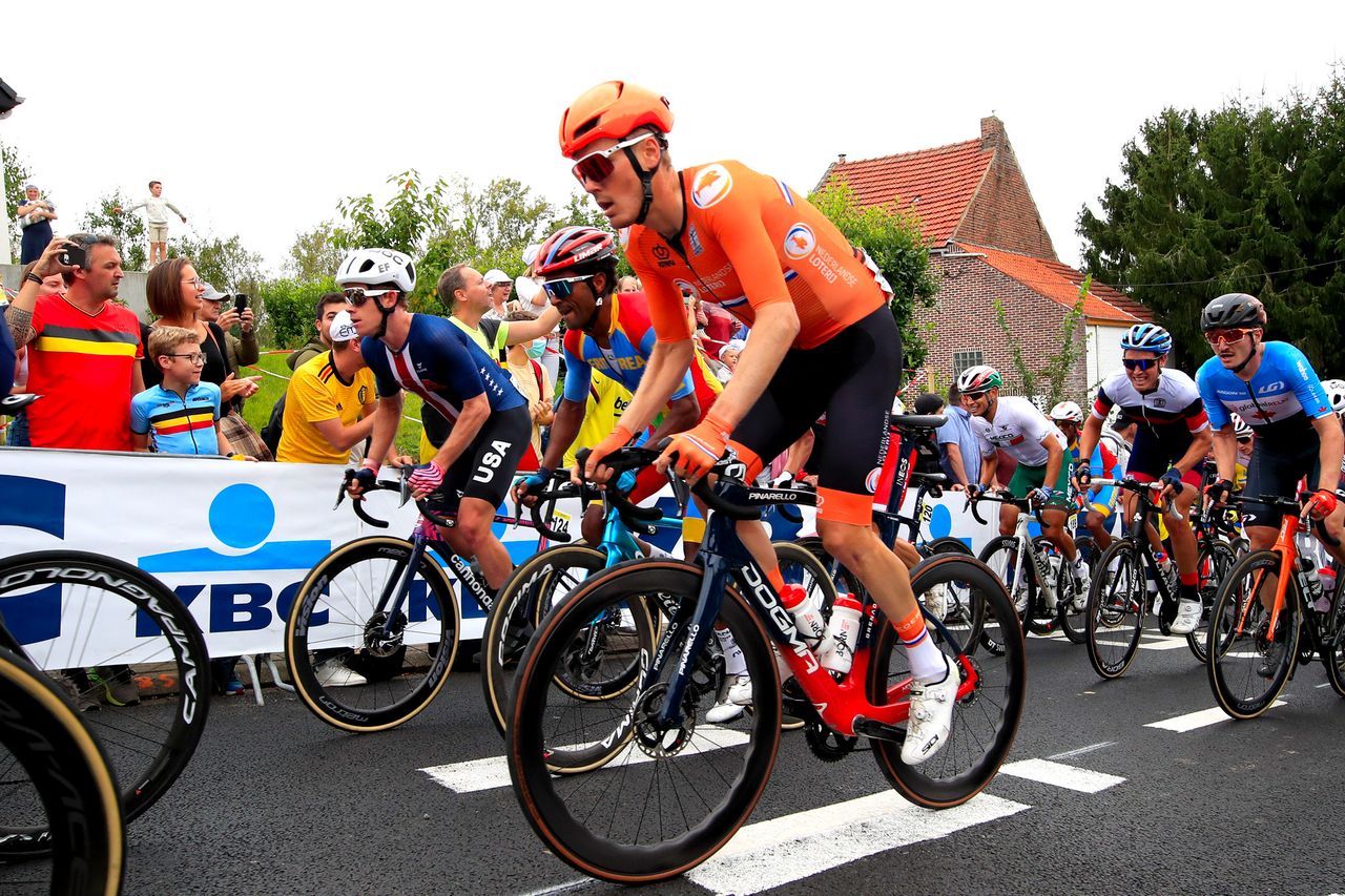 2021 UCI World Championships Flanders Men Elite Road Race Antwerp Leuven 2683 km 26092021 Dylan Van Baarle Netherlands photo Luca BettiniBettiniPhoto2021