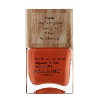 nails inc. Plant Power Nail Polish in shade What On Earth