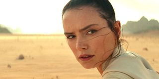 Rey looks to the side in Star Wars: The Rise of Skywalker Lucasfilm