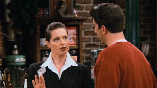 Isabella Rossellini guest stars on Friends Season 8's "The One With Frnak Jr."