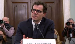 Instagram's Adam Mosseri during a Hill hearing