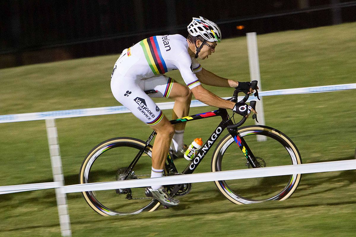 Wout Van Aert wins CrossVegas.