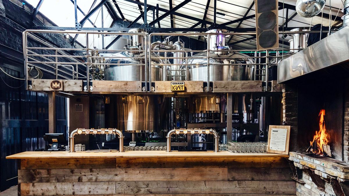 This brewery makes German beer in London using spectacular eco tech T3