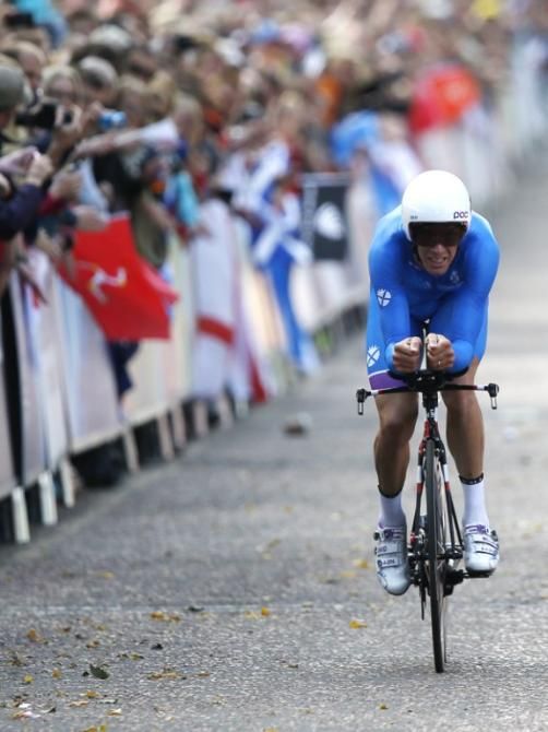 There would be no swan song for the retiring David Millar (Scotland)