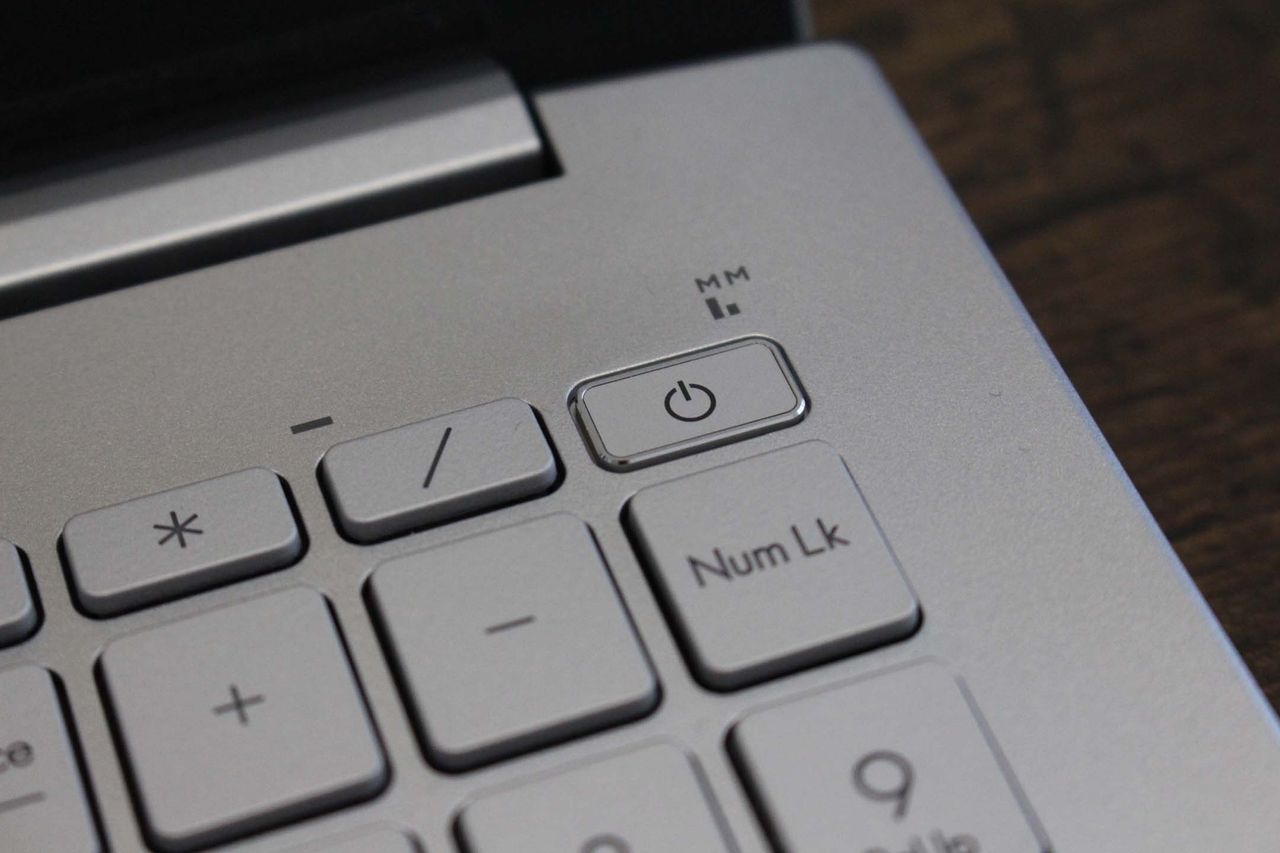 ASUS VivoBook 16 Pro power button