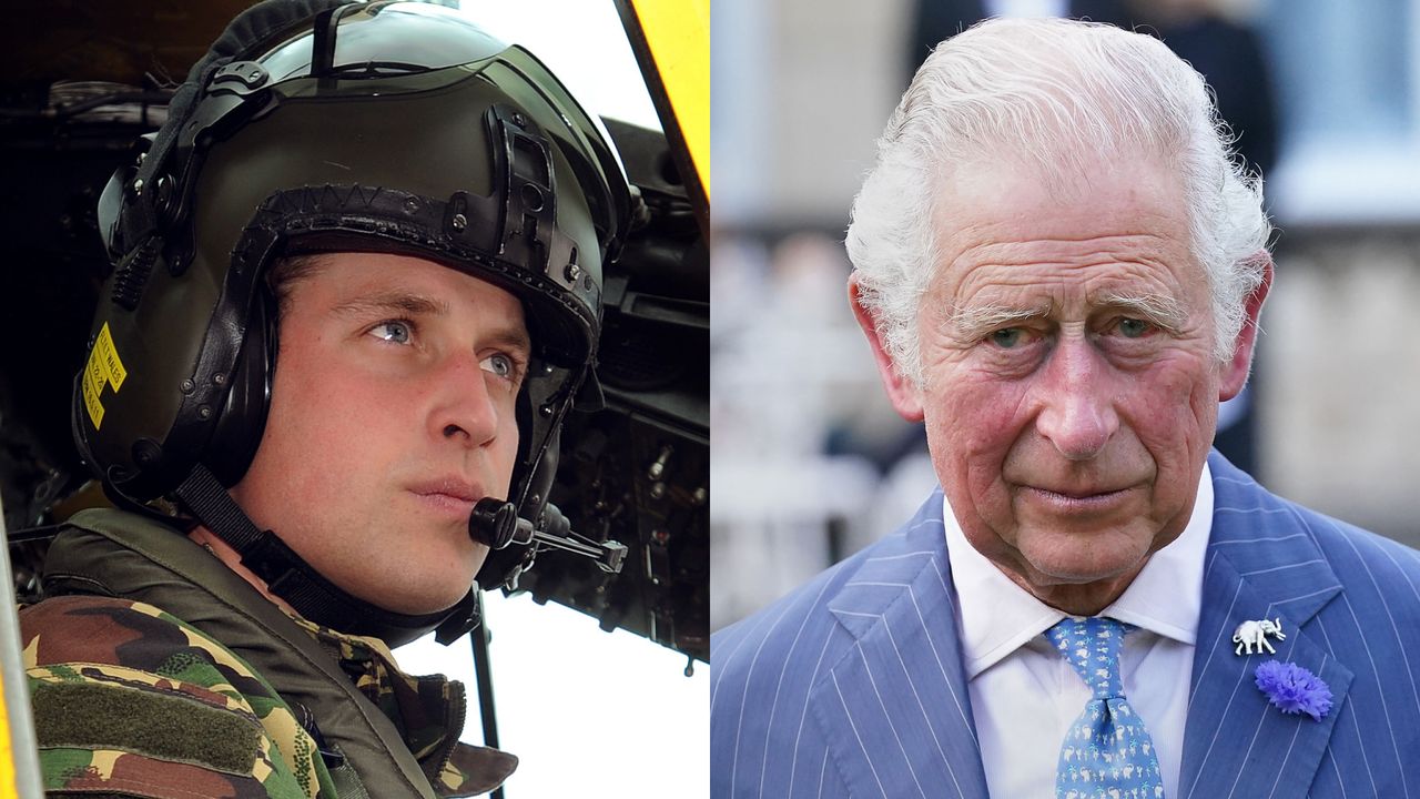 Prince William flies helicopter, King Charles is concerned