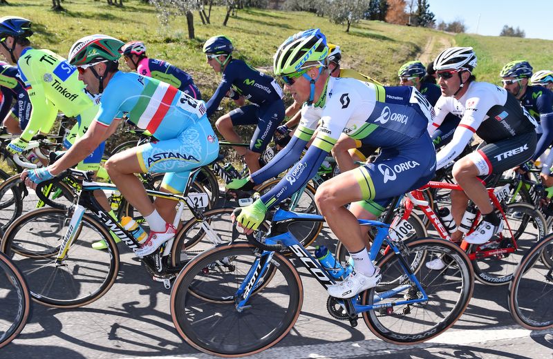 Magnus Cort (Orica-GreenEdge) at Strade Bianche