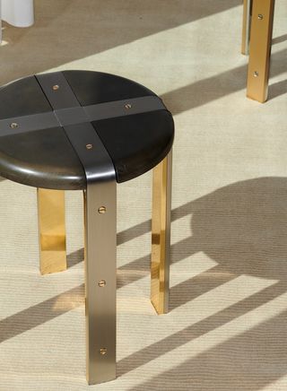 ‘Contemplation’ stool by Giuseppe Zanotti and Ginger & Jagger