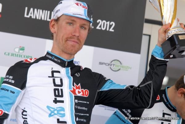 Ryan Roth (Spidertech/C10) winner of the 2012 Tro-Bro Leon