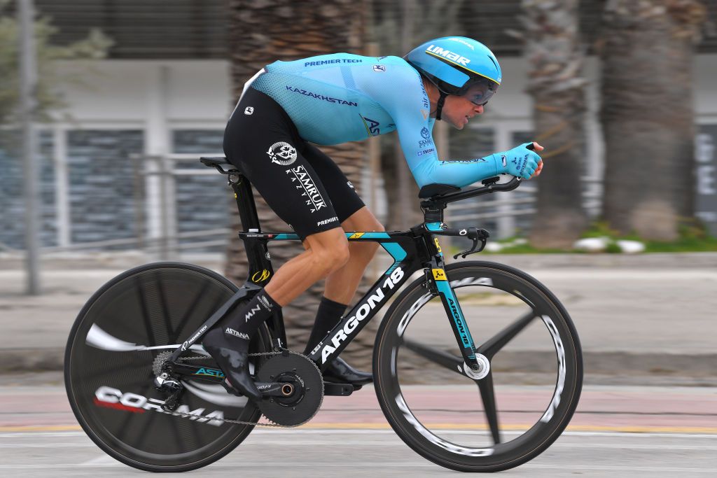 Jakob Fuglsang finished on the final podium