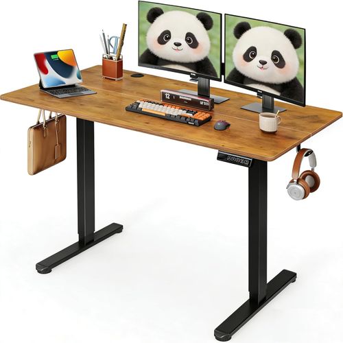 48-inch brown standing desk